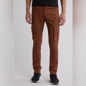Men's Brown Cargo Pants
